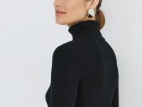 Базовая водолазка, Черный