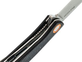 Складной нож Five Knives 21, сталь D2, рукоять микарта, черный