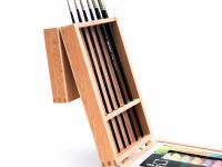 Набор подарочный с масляными красками "Малевичъ" Тициан, 9 предметов