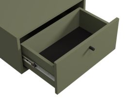 Тумба подвесная Сайрис 50x25 Оливковый