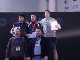 Победителем третьего отборочного турнира на Игры Дыгына стал мас-рестлер Ариан Мярин