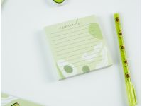 Блок для записей на склейке MESHU "Avocado" 8,5*8,5 см, 100 л