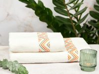 Полотенце махровое Frivolo, белое