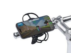 Универсальный держатель смартфона на руль Bone Bike Tie 4 Magnetic 4.7"-7.2" (черный)