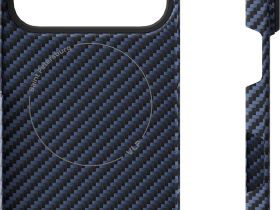 Клип-кейс VLP Kevlarс MagSafe для Apple iPhone 17 Pro Синий