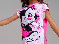 Фуфайка трикотажная для девочек (футболка)