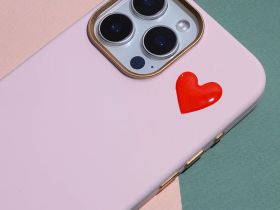 Наклейка VLP 3D красное сердце