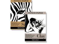 Альбом с тонированной бумагой "Fabriano" 21х29,7 см 50 л 120 г, цвет мох