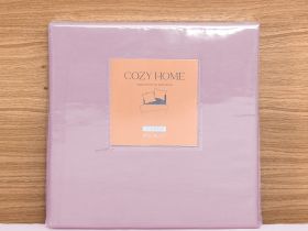 Простыня на резинке Spring pink