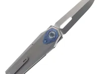 Складной нож Remette Infinite Power, сталь M390, рукоять титан, цвет серый