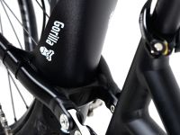 Мини-крыло Gorilla короткое (черный / желтый)