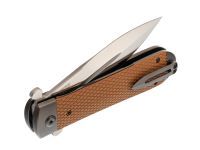 Нож складной Adimanti Samson by Ganzo (Brutalica design), коричневый