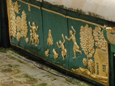 Барельеф "Латона и ликийские крестьяне, превращенные в лягушек"