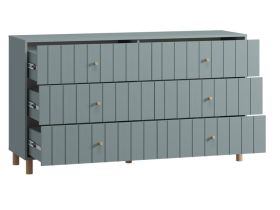 Комод Моррис 163x90 Серо-зеленый