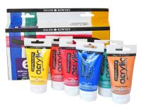 Набор акрила Daler-Rowney "GRADUATE" Metallic set 6*75 мл