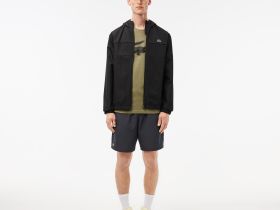 Мужская футболка Lacoste с принтом