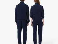 Хлопковые спортивные брюки Lacoste унисекс