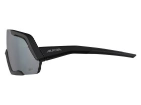Alpina Велоочки Alpina Rocket Q-Lite Smoke-Grey Matt/Silver Mirror Cat.3, Hydrophobic, Fogstop (A8679021), цвет Черный