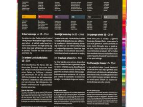 Набор акрила Talens "Amsterdam" 12 цв*20 мл, город