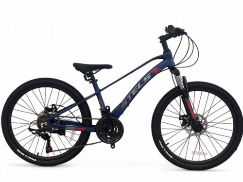 Подростковый велосипед Stels Turbo 470 MD 24, год 2025, цвет Синий, ростовка 13.5