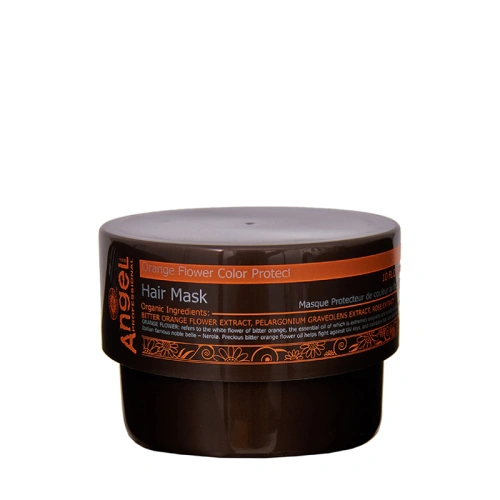 ANGEL PROFESSIONAL Маска защитная для волос сияющий цвет с цветком апельсина / Angel Provence 300 гр