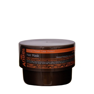 ANGEL PROFESSIONAL Маска защитная для волос сияющий цвет с цветком апельсина / Angel Provence 300 гр
