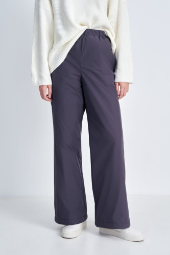 Брюки утепленные с эластичным поясом