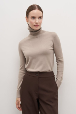 Базовая женская водолазка с высокой горловиной