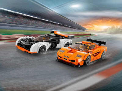 Speed Champions 76918 Конструктор McLaren Solus GT и McLaren F1 LM