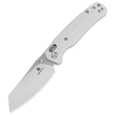 Складной нож Bestechman Cicada's wing, сталь 10Cr15MoV, рукоять G10, белый