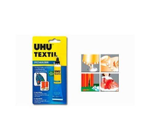 Клей для текстиля UHU "Textile" 19 мл