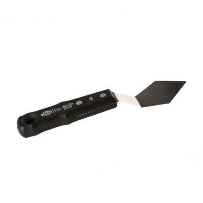 Мастихин "Мастер-Класс" № 5, деревянная ручка 12,5 см, лезвие металл 6,8x4,8 см