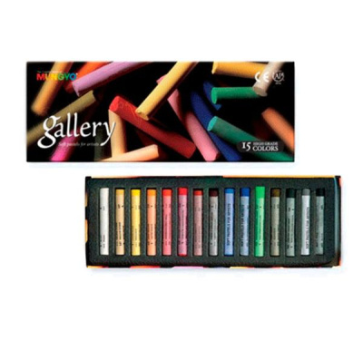 Набор сухой пастели Mungyo "Extra Fine Soft Pastel" 15 цв Экстра мягкая