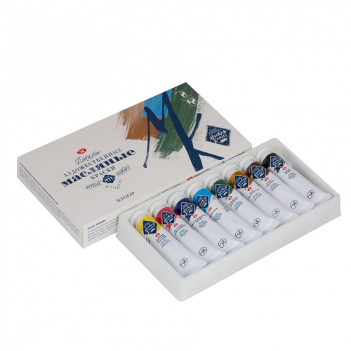 Набор масла "Мастер-Класс" 8 цв*18 мл "Пленэр"