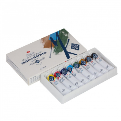 Набор масла "Мастер-Класс" 8 цв*18 мл "Пленэр"