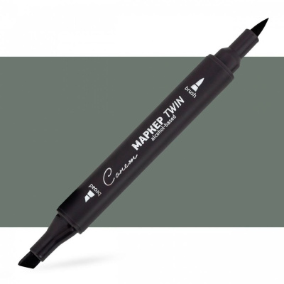 Маркер спиртовой Сонет "TWIN Brush" Сине-серый 5