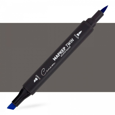 Маркер спиртовой Сонет "TWIN Brush" Холодный серый II 6