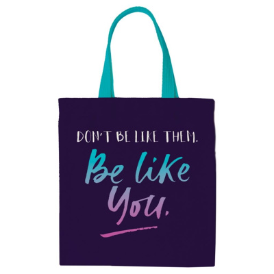 Сумка-шопер MESHU "Be like", 33*40 см, канвас