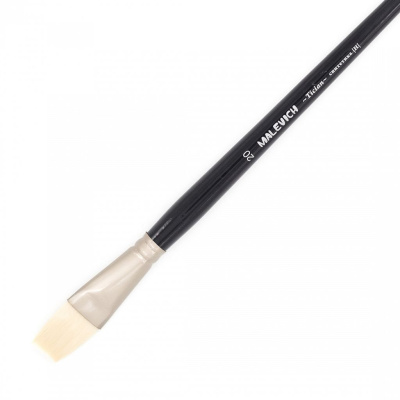 Кисть синтетика №20 плоская Малевичъ "Тициан"