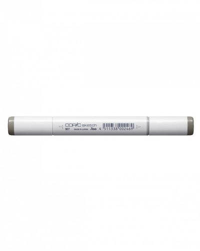 Маркер COPIC sketch W7 (теплый серый, warm gray) (оттенок №7)