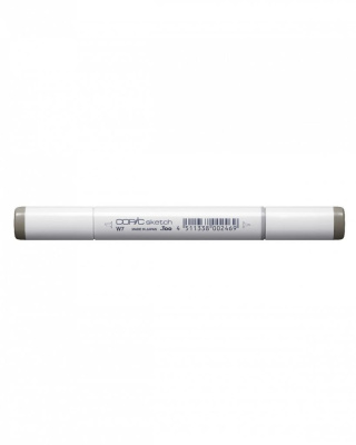Маркер COPIC sketch W7 (теплый серый, warm gray) (оттенок №7)