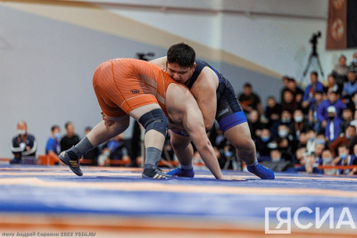 Борец из Якутии Никита Хабаров завоевал бронзу турнира Али Алиева / Дьулустаан Сергеев   