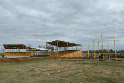 Новые трибуны установят на месте проведения ысыаха Хангаласского улуса / ЯСИА   