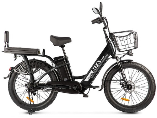 Электровелосипед Gelbert Alfa 3 Pro, год 2025, цвет Черный