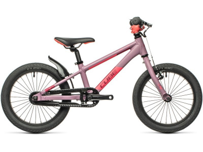 Детский велосипед Cube Cubie 160 RT, год 2021, цвет Розовый-Оранжевый