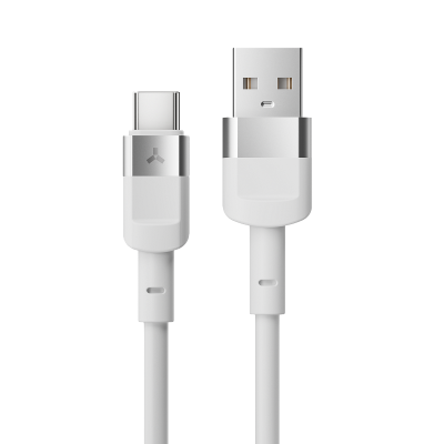 Кабель Accesstyle AC30-T100 USB-Type C 1м White