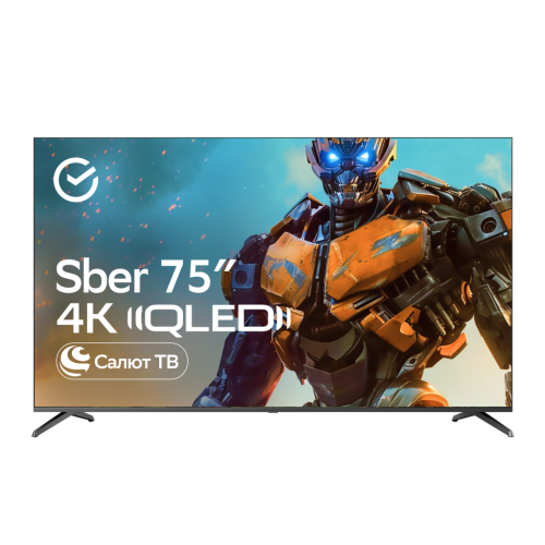 Умный телевизор Sber SDX-75UQ5233