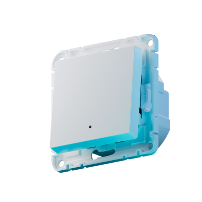 Умный выключатель Sber одноклавишный, белый.