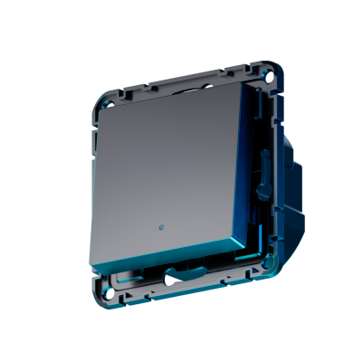 Умный выключатель Sber одноклавишный, карбон.