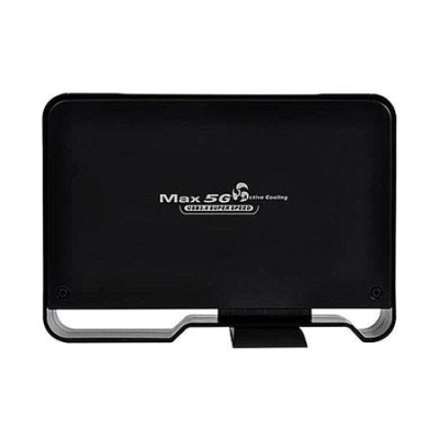 Внешний корпус для HDD SATA 3.5” Thermaltake ST0020E для HDD/SSD SATA 6Gb/s 3.5", USB 3.0, активное охлаждение, подсветка вентиляторов, алюминий/пласт
